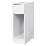 Levede Slim Bedside Table Nightstand Side Table Storage Bedroom Narrow Cabinet NI1084-WH-AU