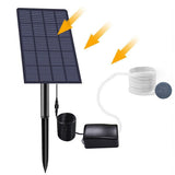 Solar Oxygenator Aquarium Oxygen Aerator Air Pump Fishing Aerator with Pipe for Garden Fish Tank V1263-JX-6821