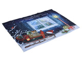 Christmas Style Curtain Personalized 3D Digital Printing Blackout Curtains Waterproof Cloth Shower V1294-YM0523-3117210203312