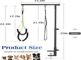 Dog Grooming Stand Black V1221-XM-MRJ-001