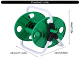 Heavy Duty Hose Reel Cart - Multifunction Garden Hose Organizer with Wheels V1263-JX-4530