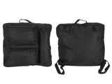 40x14x48cm Wheelchair Storage Bag Portable Cart Large Capacity Waterproof Hanging Bag Black V1294-YM0901-3117200106111