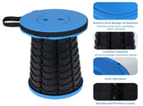 Upgraded Collapsible Stool, Folding Chair with Switch Lock - Prodable Camping Stool with Load V1370-AZ4-07042