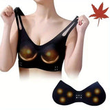Electric Breast Massager Breast Care Massage Relaxation Massager Regulating - Black - Size 30-28 V1347-110-73966-BLK-30-28