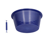 Skimmer Basket Plastic Durable Swimming Pool Cleaning Skimmer Replacement Basket With Accessory V1294-YM0523-3111210419011