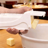 One Click Butter Slicer Dispenser Hand Operated Kitchen Prep Gadget For Baking Breakfast 16x5cm V1369-AZ3-W-14891