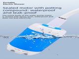 2-in-1 Portable Electric Outdoor Shower and Car Wash Kit Handheld Rechargeable Water Pump Set for V888-ELOSUNG44638