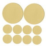 Round Yellow Cardboard Cake Boards for Baking, Mousse, Dessert Display, Presentation, and Support V1192-AZ-W-27837