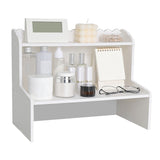 Desktop Wood Display Shelf Desk Multi Layer Storage Rack Mini Bookshelf Cosmetics Organizer L V1294-YM0703-3117230119413