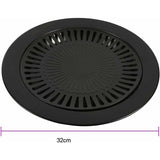 Korean BBQ Stove, Stainless Steel Rotisserie, Round Grill Set for Outdoor and Indoor Camping V1237-ZY-715-281