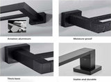 Towel Rack - 40 CM - Towel Bar - Bathroom Towel Rack - Bathroom Shelf - Double Bar - Self-Adhesive V1188-MS101-01688-1