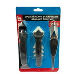 Sealant Scraper Kit 3pcs - Caulking Applicator Grout Accessory Tool Set V238-SUPDZ-39991702519888