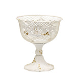 French Provincial Footed Bowl w Fleur-Di-Lis 24cm V637-37084BWL