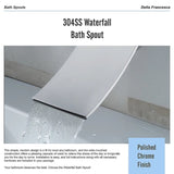304SS Waterfall Bath Spout V63-823321