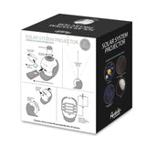 Solar System Star Light Projector STEM Toy - Space Planet Moon Galaxy Night Lights V274-TOY-KN-ASOLAP