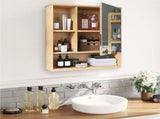 Xl Bathroom Wall Mirror Medicine Cabinet With Single Door And Adjustable Shelves V767-JJ-ZZ1338