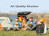 Indoor PM2.5 Air Quality Monitor, Mini Portable Smart Sensor, Temperature and Humidity Tester with V1237-ZY-715-157