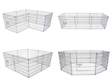 Pet Playpen Foldable Dog Cage 8 Panel 24in V274-PET-PP24