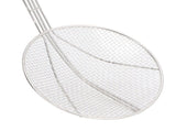 Skimmer Spoon Long Handle Stainless Steel Fine Mesh Wire Strainer Ladle with Hook for Cooking Frying V1294-YM0901-3118240108711