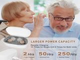 Rechargeable Hearing Aids for Seniors Adults, In Ear Hearing Aid Not Amplifier, Hearing Aides for V1366-AZ2-W-08017