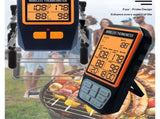 Long Range Wireless Meat Thermometer for Grilling and Smoking with 4 Probes BBQ Grill Kitchen Food V1192-AZ-W-2927