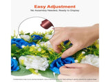 Flower Ball Arrangement Bouquet 10 PCS, 500 x 220 mm Artificial Flower Balls Wedding Table V952-ZSHQTXLSBS190GWMF001V0