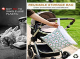 3Pcs Wet Dry Bags Spacious Inner Space Waterproof Wet Bag Portable and Easy To Clean for Baby Item V1366-AZ2-W-15040