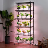 VEVOR Plant Stand with Grow Lights 6 Tiers 150W 180 cm Tall Plant Grow Shelf V952-GNZWJ180CM75DH4U1V3