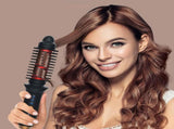 Cordless Curling Iron Brush for WomenPortable Hair Curler Brush Curling Wand with Extra Long V1366-AZ2-W-12368