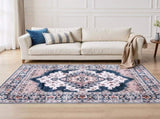 Artiss Floor Rug 160X230cm Large Washable Persian Area Rug Living Room Carpet FLR-4857-160X230-BL