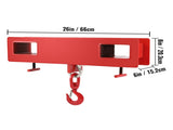 Forklift Lifting Hook 6000 LBS Capacity Forklift Lifting Hoist Swivel Hook Mobile Crane Forklift V952-2TCCDGJ0000000001V0