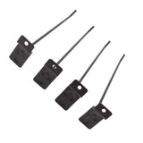 30PCS Panel Hooks Black Slatwall Hanger Thickened Easy Installation Anti Rust Display Pegs for V1294-YM0706-3117230143711