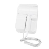 1300W Hair Dryer with Holder 2 Levels Temperature Wall Mount Hair Blow Dryer for Hotel Bathroom EU V1294-YM0901-3113250014711
