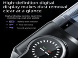 Silver and Orange Cordless Handheld Vacuum Cleaner 17000Pa High Suction Portable Rechargeable 5 in 1 V888-ELOSUNG53391