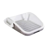 Dog toil Potty Box with Puppy Training Tray Low Entry Design Splash Leak Proof Dachable V1370-AZ4-09340