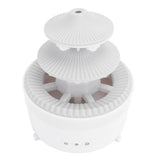 Raindrop Humidifier 350ml Aromatherapy Essential Oil Diffuser with Remote Control 7 Colors Ambient V1294-YM0901-3113240346811