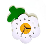 Flower Shaped Wall Clocks for Kids Cartoon Cute Exquisite Silent Wall Clock for Living Rooms Offices V1294-YM0703-3115230027412