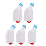 5 PCS Lamb Feeding Bottle Thickened Goat Feeder Bottle with Pacifier Hanging Handle for Livestock V1294-YM0901-3111250224611