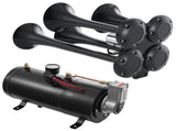 Train Horns Kit, 4 Trumpet Air Horn Kit, 150dB Train Horns for Pickup Trucks, 12V 120 psi Air V952-QLBYCQGTZ3L1Y5P6PV9
