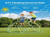 Climbing Dome, 183cm Geometric Dome Climber for Kids, 270kg Loading Indoor/Outdoor Jungle Gym V952-JHPDZJ6FTWPJA3CK6001V0