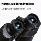 10x50 HD Binoculars - Wide Angle Large Eyepiece - Night Vision for Birdwatching Hiking Concerts V1232-WYJ001
