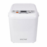 Spector Automatic Bread Machine 19-In-1 500W Quiet Motor 1.2Lb White for Home BM2002-WH-AU