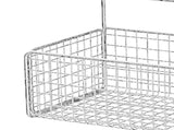 Kitchen Hanging Storage Rack Wall Mounted Storage Basket Punch Free Hanging Wall Organizer Baskets V1294-YM0710-3118230311712