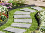 Metal Landscape Edging, 8 Packs 72 in Rust-Resistant Aluminum Alloy Landscape Edging, Bendable V952-LZJSPZ8PCS72VOIEEV0