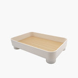 Parthenon White Square Tray V650-TPWHTSQ72202