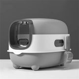 Leak-Proof Cat Littering Box V767-P-ZM1674-GY