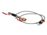 CO2 Universal External Hose Adapter G5/8-14 36in Dual Valve Soda PTFE Hose with ASA3000psi Gauge V1294-YM0901-3113210029311
