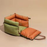 Black Green Blue Black car dog seat, dog travel, car accessories, dog safety in car, Australian V1102-136-GRE-35068