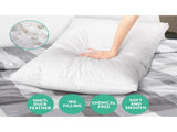 Giselle Bedding Duck Feather Down Pillow Luxury Twin Pack PILLOW-DFD-WALLX2