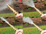 4" Twist Hose Nozzle 2 Way Hose Splitter with Hose Extension V1258-DP02-C-203